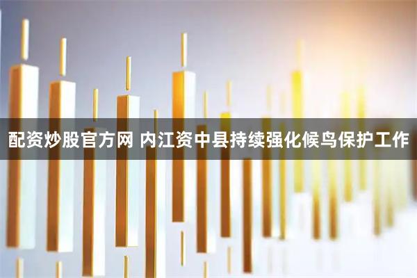 配资炒股官方网 内江资中县持续强化候鸟保护工作