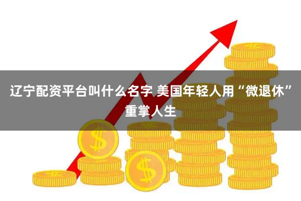 辽宁配资平台叫什么名字 美国年轻人用“微退休”重掌人生