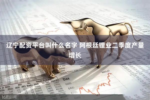 辽宁配资平台叫什么名字 阿根廷锂业二季度产量增长